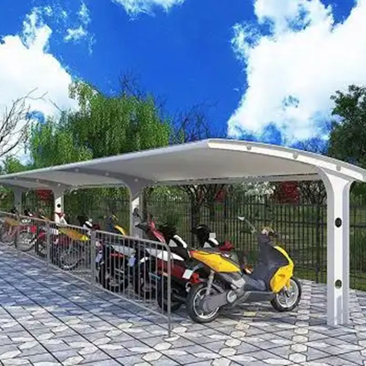 连南膜结构电动车棚